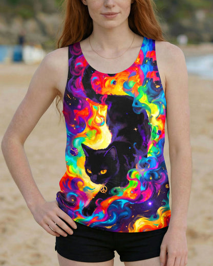 WHISPER WORDS OF WISDOM LET IT BE CAT ALL OVER PRINT - TY0705261