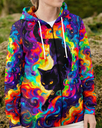 WHISPER WORDS OF WISDOM LET IT BE CAT ALL OVER PRINT - TY0705261