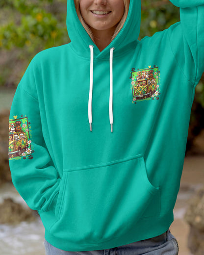 PEACE LOVE AND WOOF ALL OVER PRINT - TY0707261