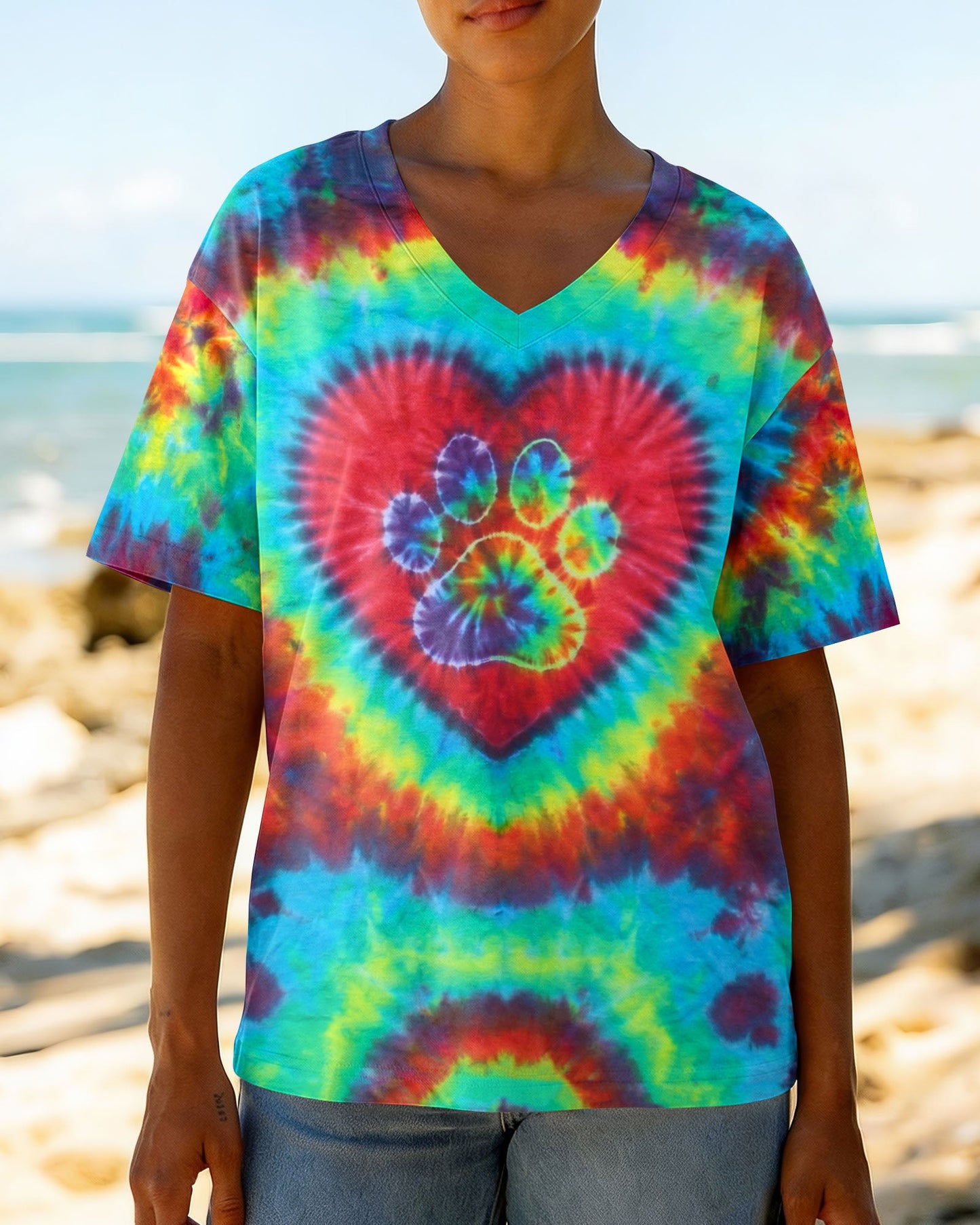 HIPPIE HARMONY COLORFUL ALL OVER PRINT - TY1205261