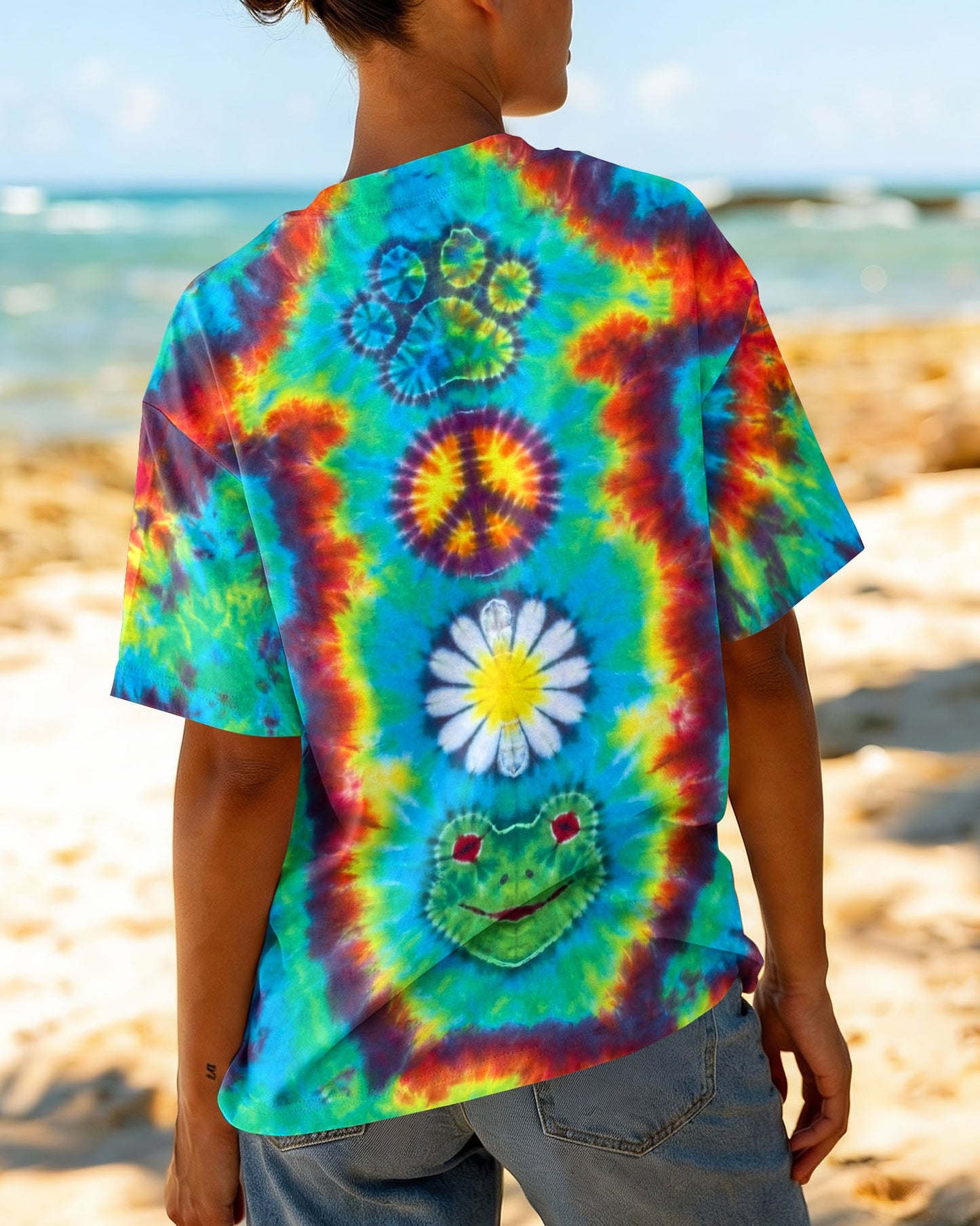 HIPPIE HARMONY COLORFUL ALL OVER PRINT - TY1205261