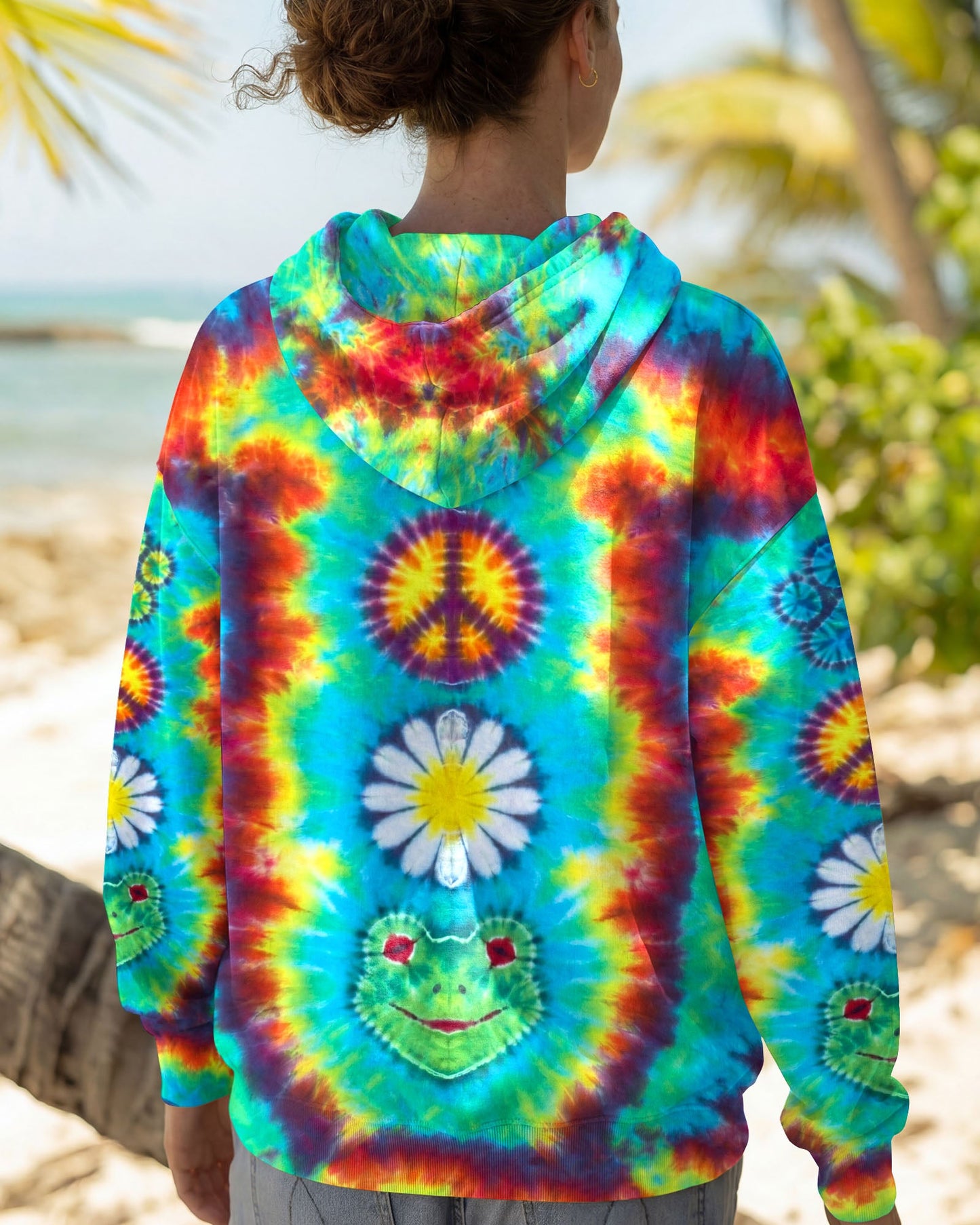 HIPPIE HARMONY COLORFUL ALL OVER PRINT - TY1205261