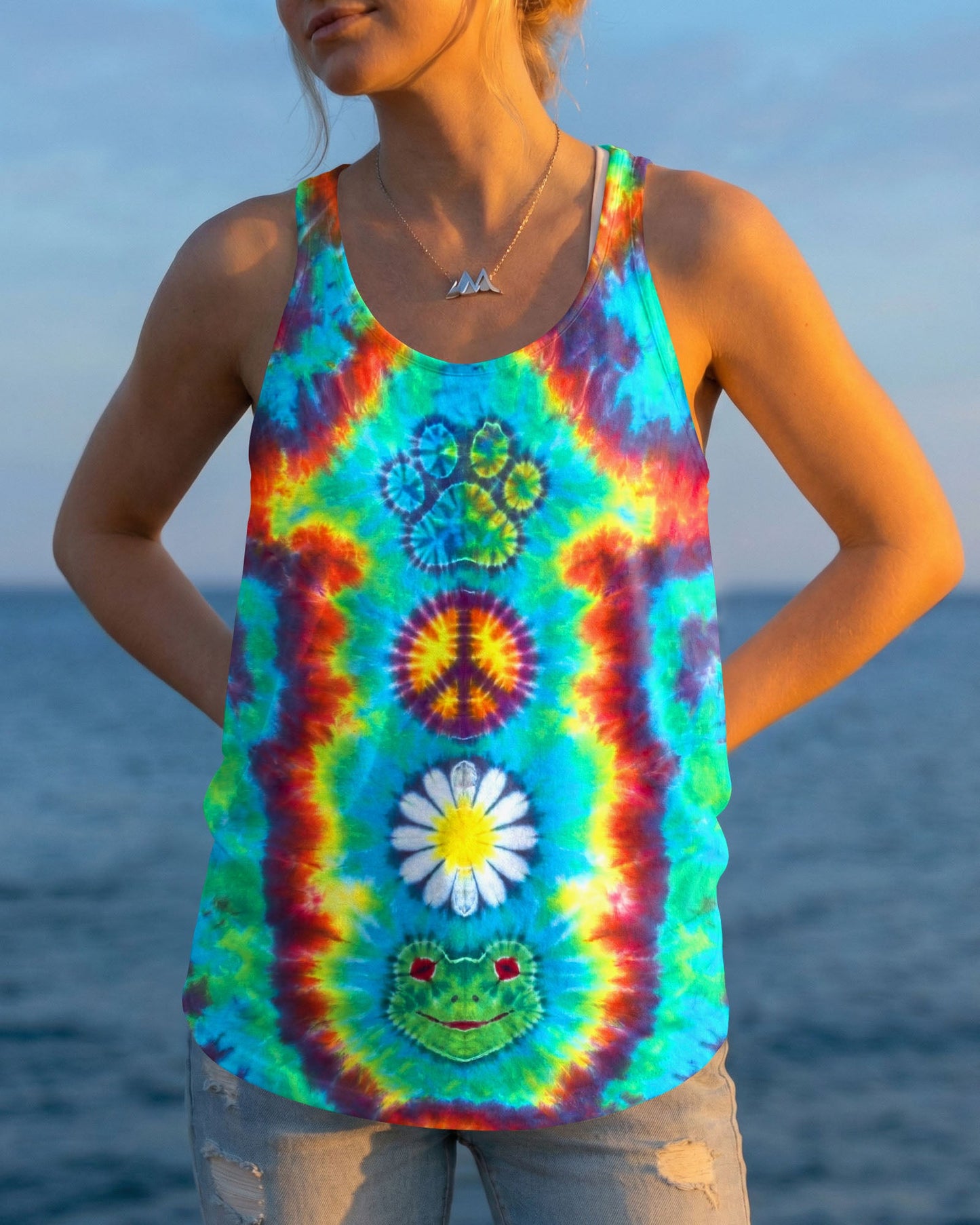 HIPPIE HARMONY COLORFUL ALL OVER PRINT - TY1205261
