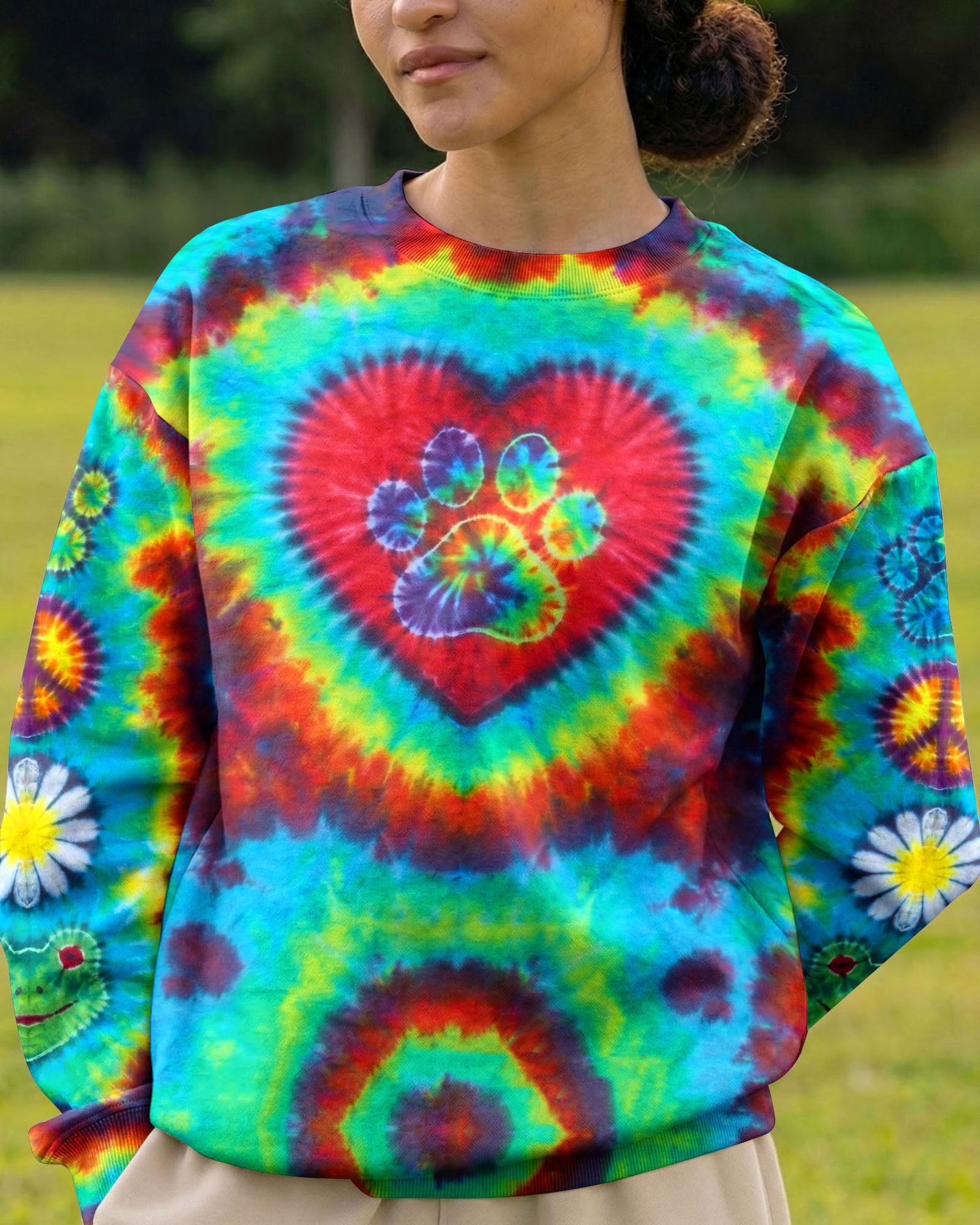 HIPPIE HARMONY COLORFUL ALL OVER PRINT - TY1205261
