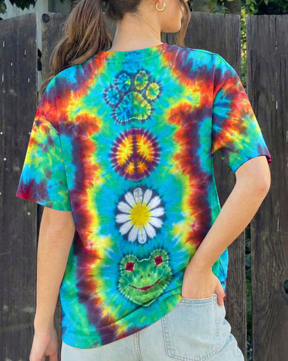 HIPPIE HARMONY COLORFUL ALL OVER PRINT - TY1205261