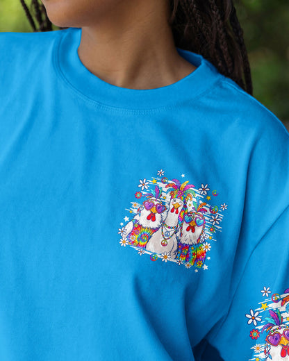 CHICKA BOOM BOOM HIPPIE CHICKEN ALL OVER PRINT - TY1306261
