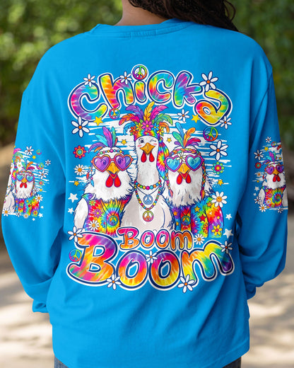 CHICKA BOOM BOOM HIPPIE CHICKEN ALL OVER PRINT - TY1306261