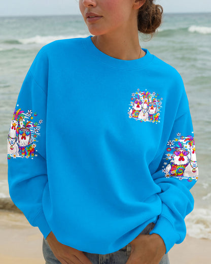 CHICKA BOOM BOOM HIPPIE CHICKEN ALL OVER PRINT - TY1306261