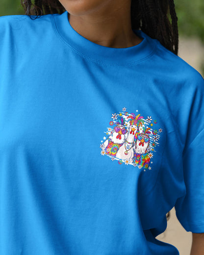 CHICKA BOOM BOOM HIPPIE CHICKEN ALL OVER PRINT - TY1306261