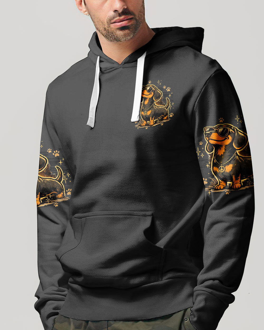 MY DACHSHUND THINKS HE'S THE BOSS DOG ALL OVER PRINT - TY1805262