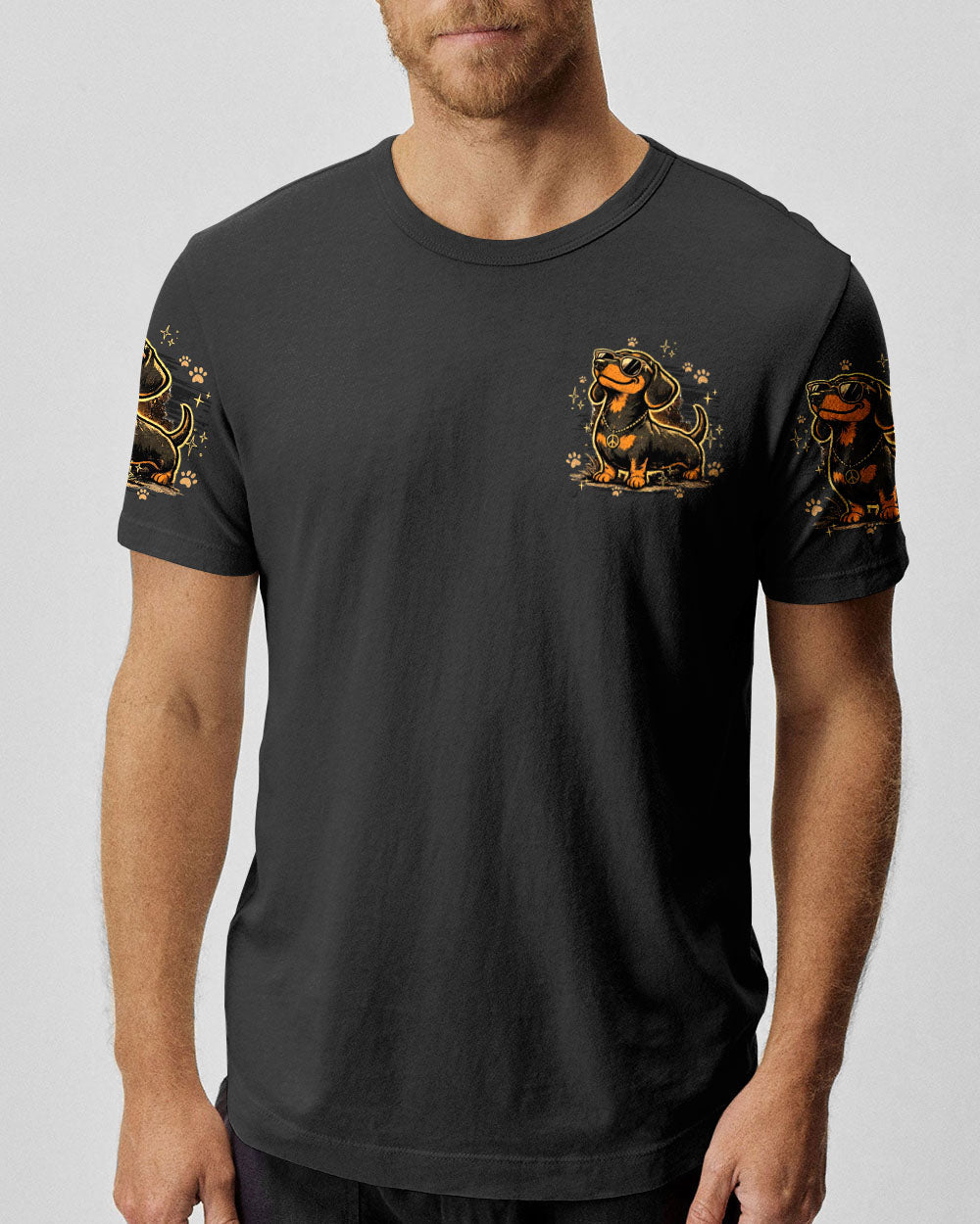 MY DACHSHUND THINKS HE'S THE BOSS DOG ALL OVER PRINT - TY1805262