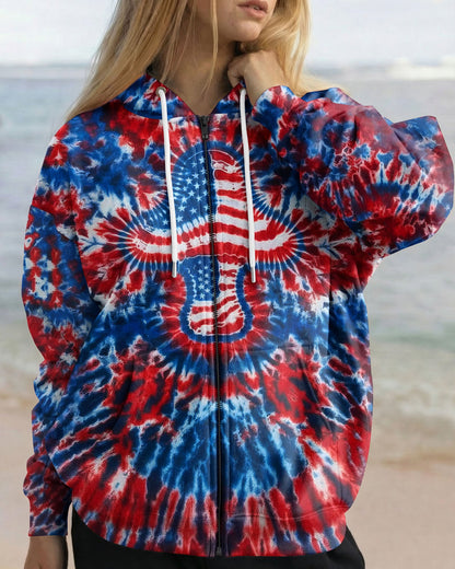 RED WHITE AND BLUE MUSHROOM ALL OVER PRINT - TYLN0104262