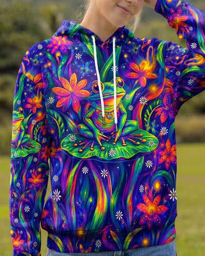 BE YOU THE WORLD WILL ADJUST FROG ALL OVER PRINT - TYLN0506261