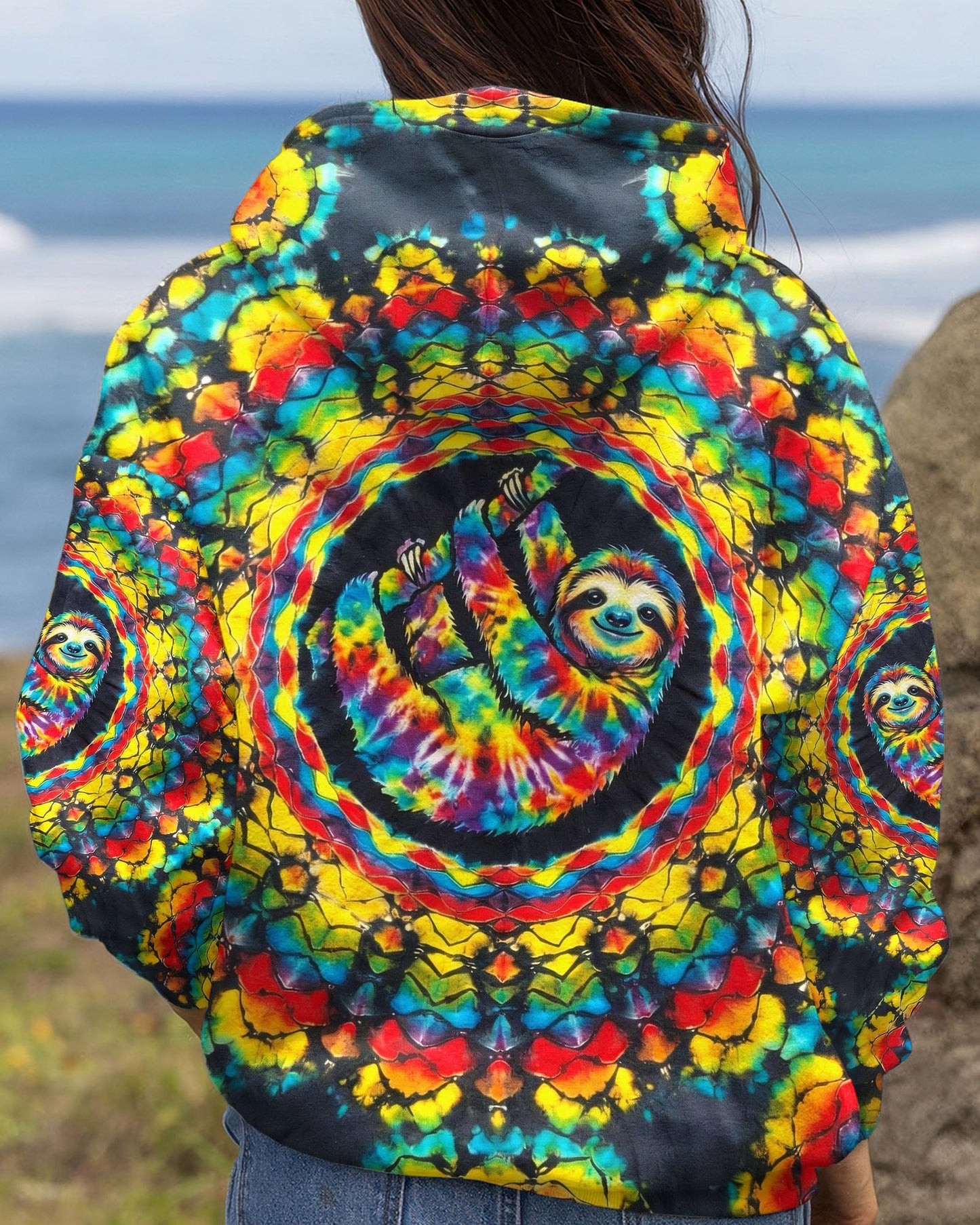 COLORFUL SLOTH ALL OVER PRINT - TYLN0704263