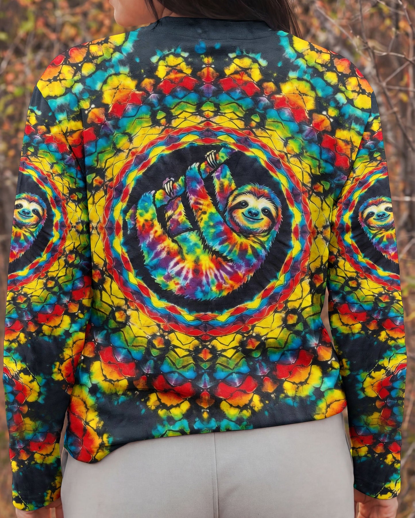 COLORFUL SLOTH ALL OVER PRINT - TYLN0704263