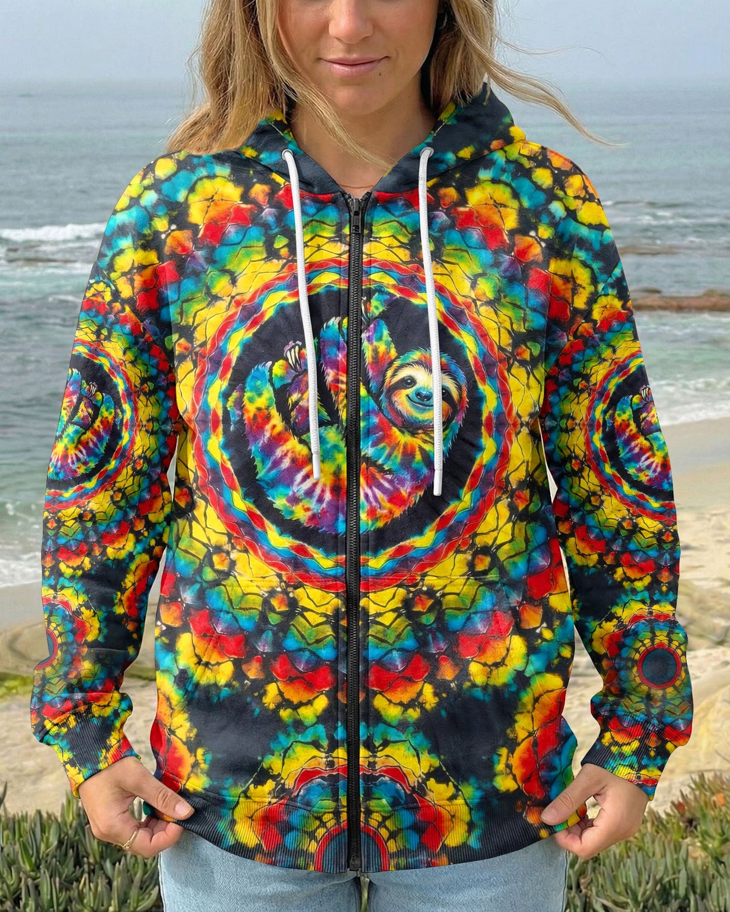 COLORFUL SLOTH ALL OVER PRINT - TYLN0704263