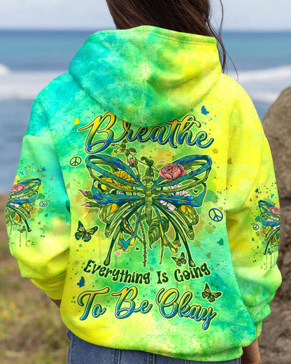 JUST BREATHE BUTTERFLY ALL OVER PRINT - TYLN0705261