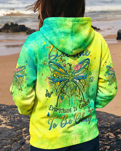 JUST BREATHE BUTTERFLY ALL OVER PRINT - TYLN0705261