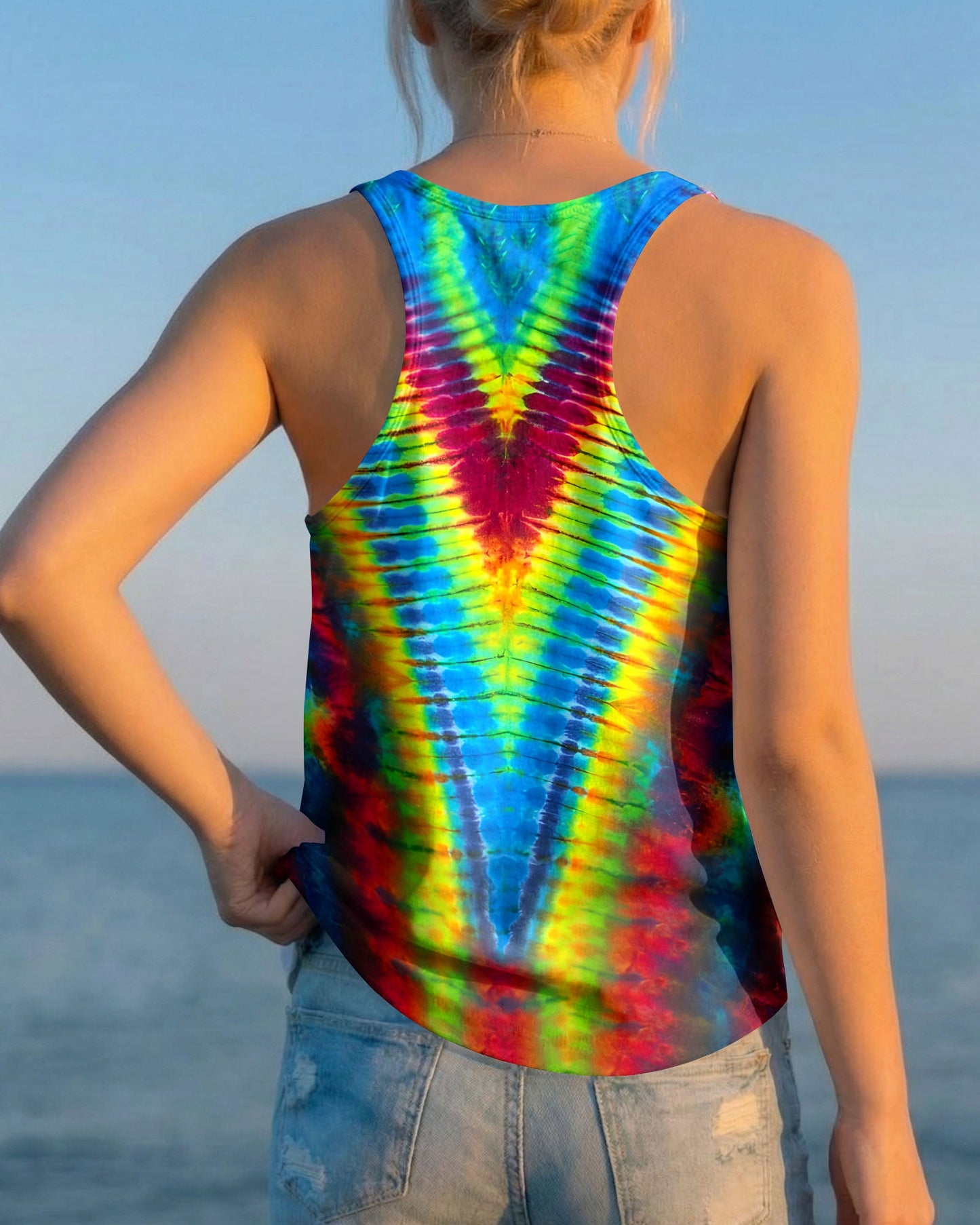 PEACE HEART PAW COLORFUL ALL OVER PRINT - TYLN1404262