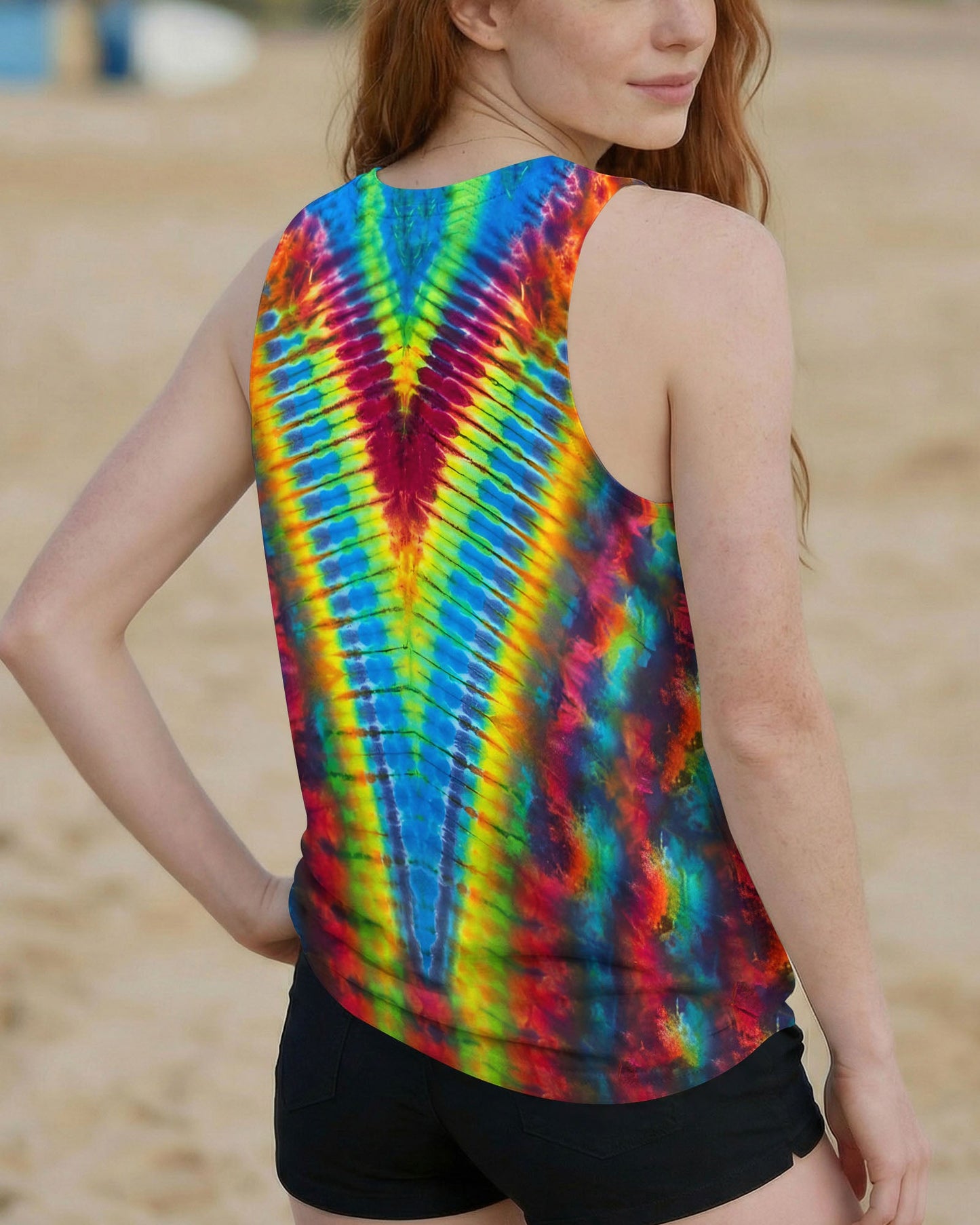 PEACE HEART PAW COLORFUL ALL OVER PRINT - TYLN1404262