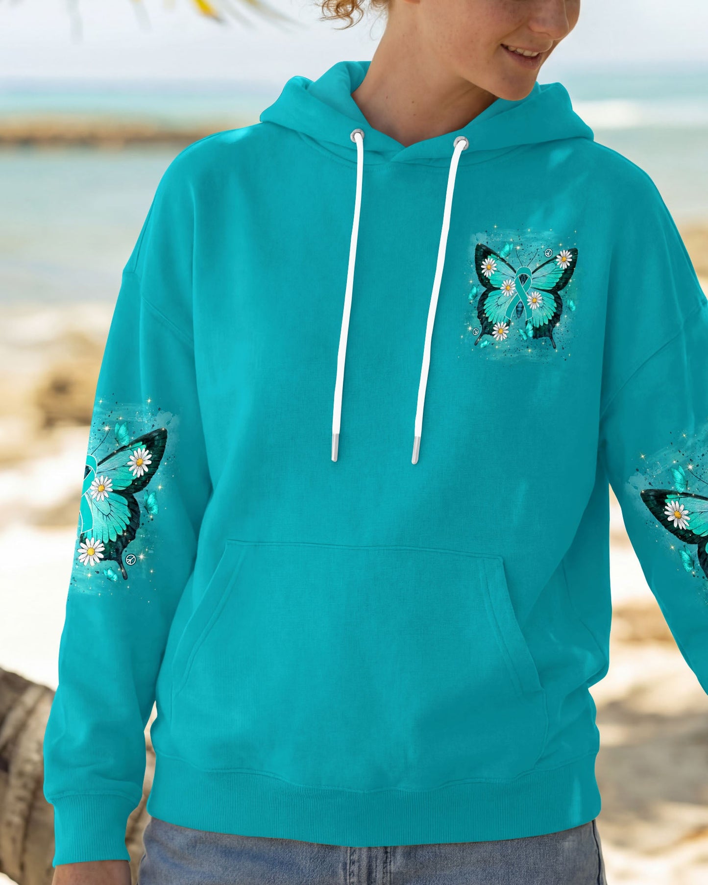IN SEPTEMBER WE WEAR TEAL OVARIAN CANCER AWARENESS ALL OVER PRINT - TYLN1407262