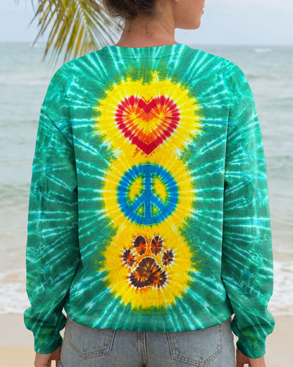 PEACE LOVE PAW ALL OVER PRINT - TYLN2204261