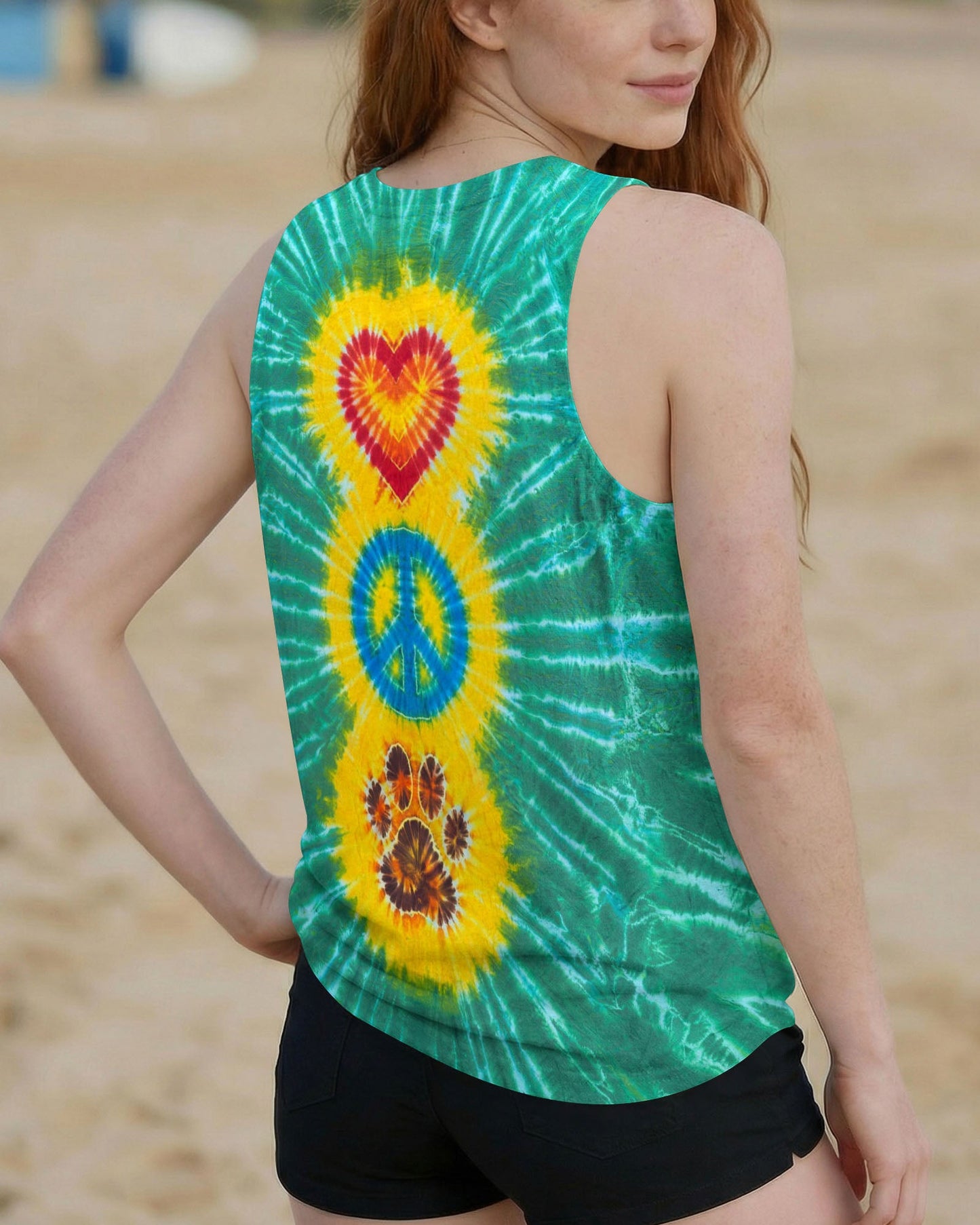 PEACE LOVE PAW ALL OVER PRINT - TYLN2204261