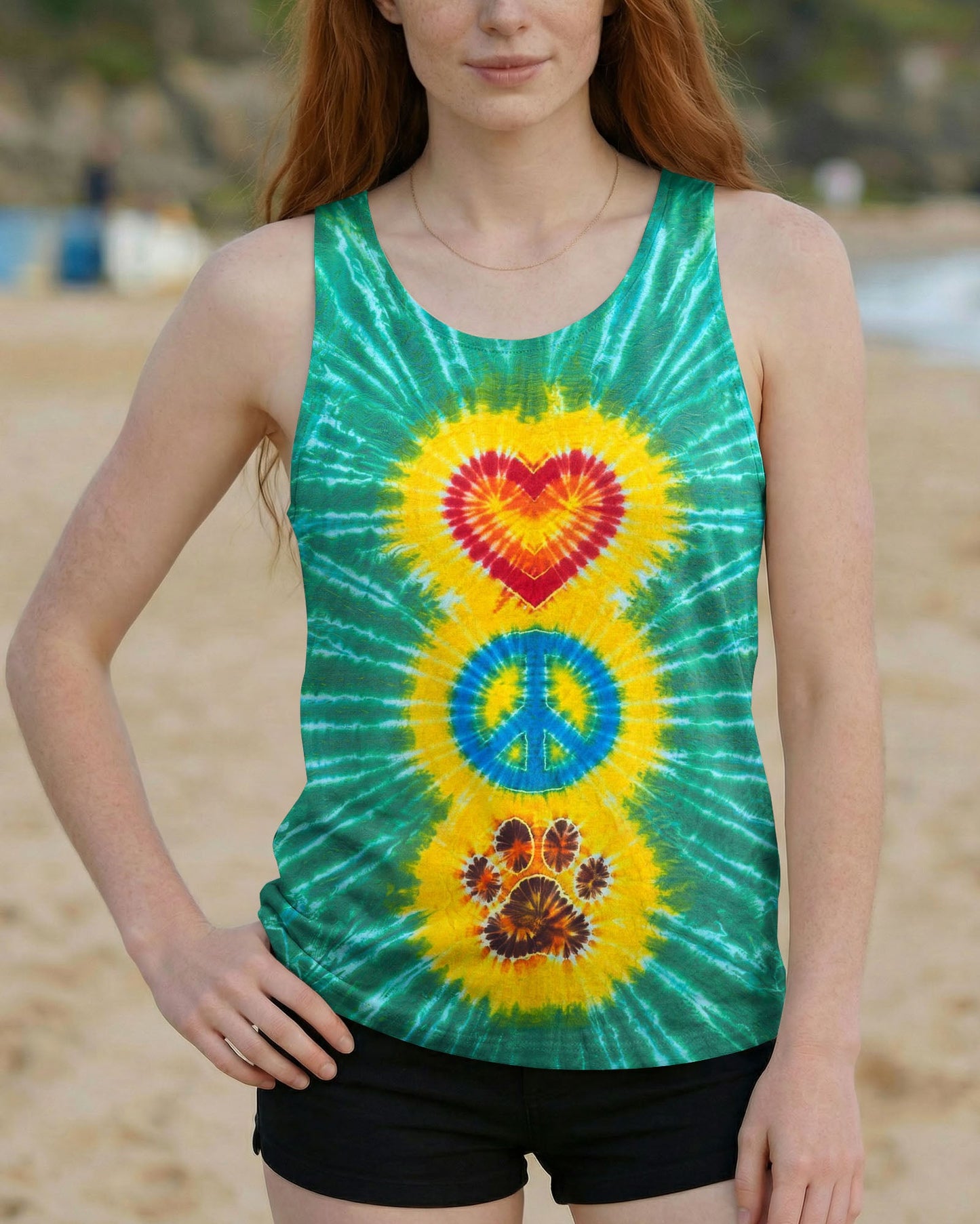 PEACE LOVE PAW ALL OVER PRINT - TYLN2204261