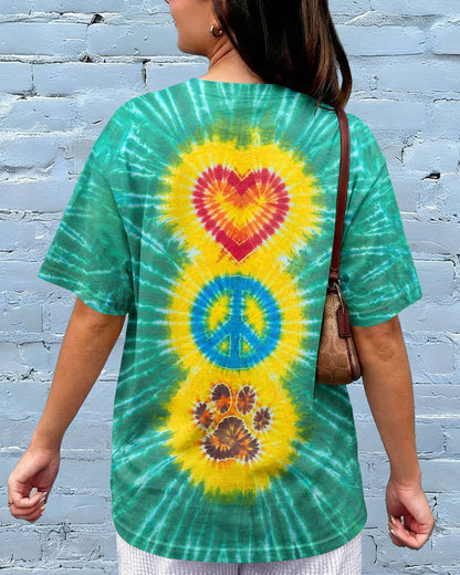 PEACE LOVE PAW ALL OVER PRINT - TYLN2204261