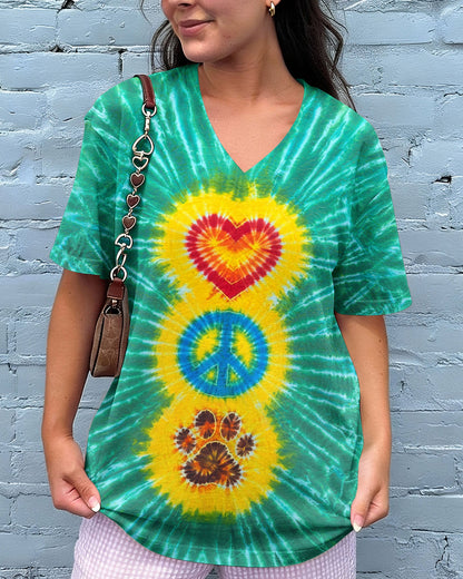 PEACE LOVE PAW ALL OVER PRINT - TYLN2204261