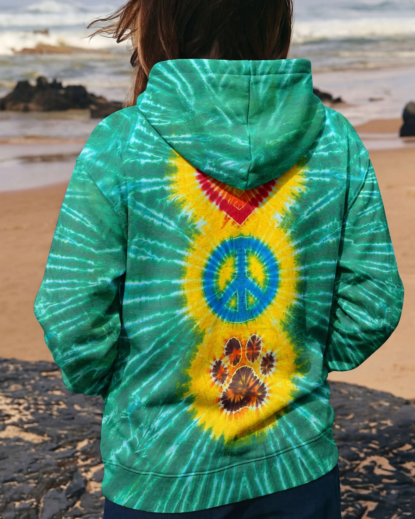 PEACE LOVE PAW ALL OVER PRINT - TYLN2204261