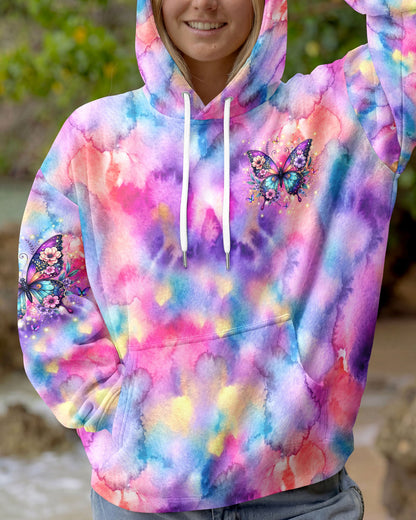 WHISPER WORDS OF WISDOM LET IT BE BUTTERFLY ALL OVER PRINT - TYLN2506261