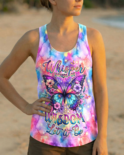 WHISPER WORDS OF WISDOM LET IT BE BUTTERFLY ALL OVER PRINT - TYLN2506261