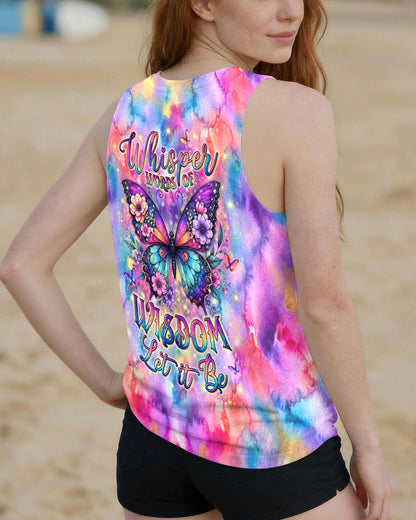 WHISPER WORDS OF WISDOM LET IT BE BUTTERFLY ALL OVER PRINT - TYLN2506261