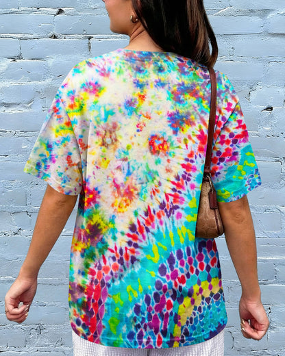 MANDALA HEART COLORFUL ALL OVER PRINT - TYPQ0304262