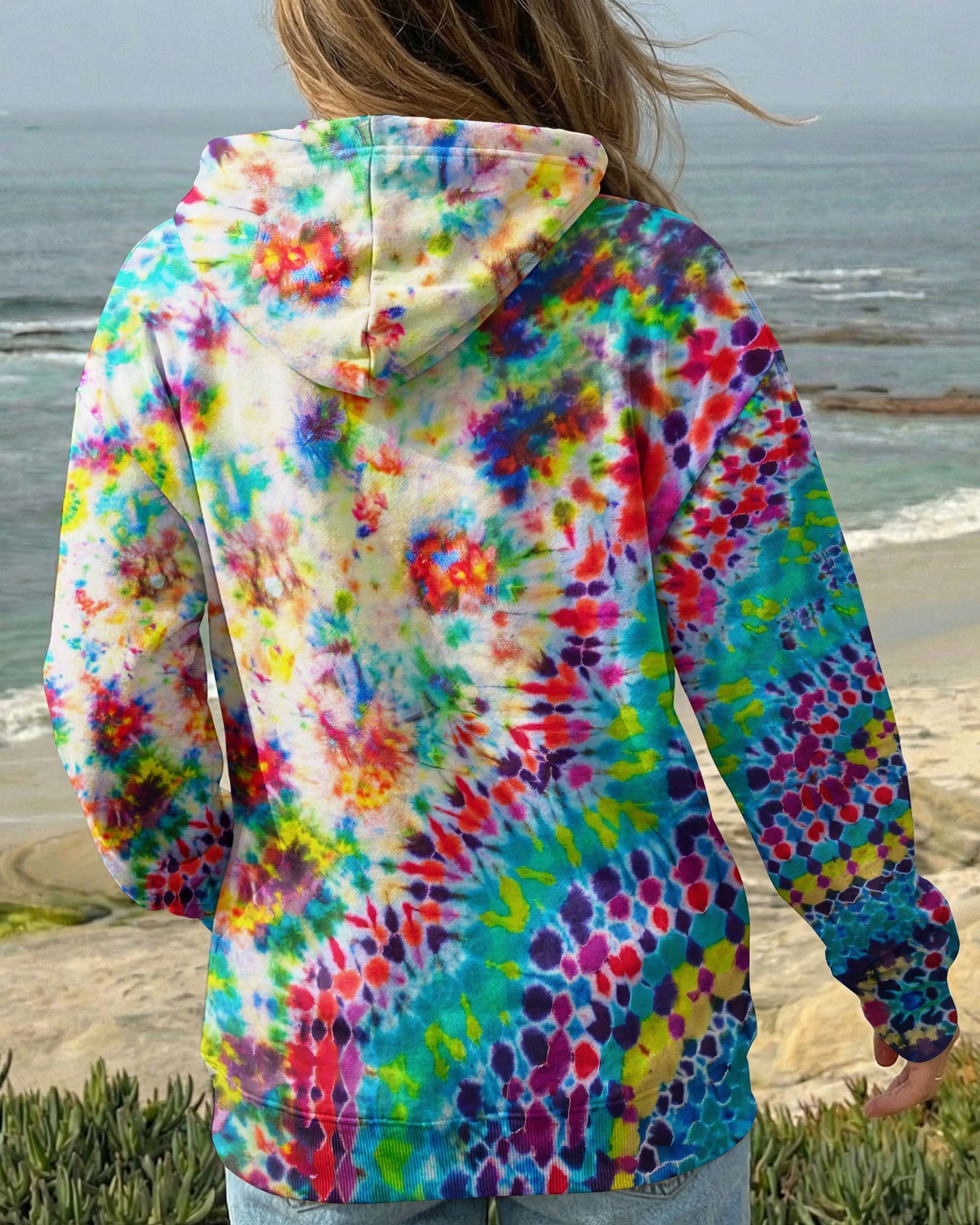 MANDALA HEART COLORFUL ALL OVER PRINT - TYPQ0304262