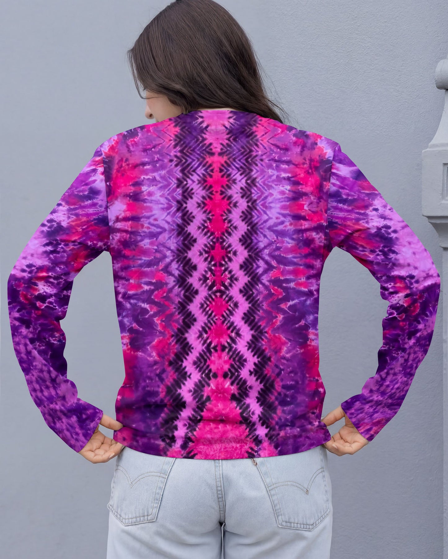 PURPLE PINK MANDALA HEART ALL OVER PRINT - TYPQ0604062