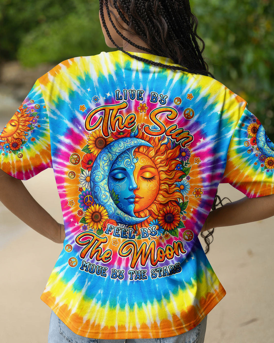 LIVE BY THE SUN COLORFUL ALL OVER PRINT - TYPQ0705262