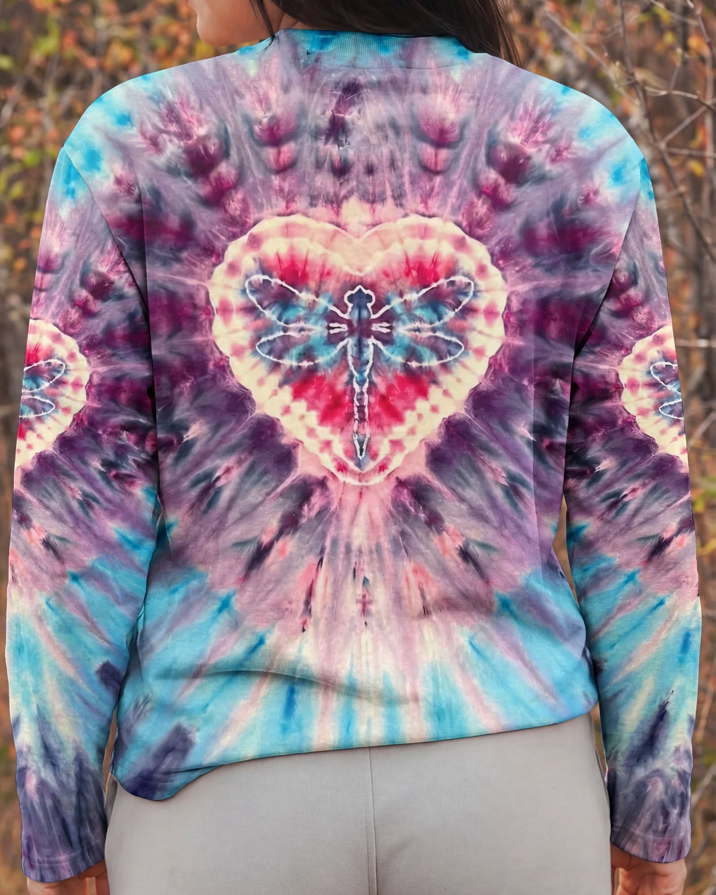 DREAMY DRAGONFLY HEART ALL OVER PRINT - TYPQ0804262