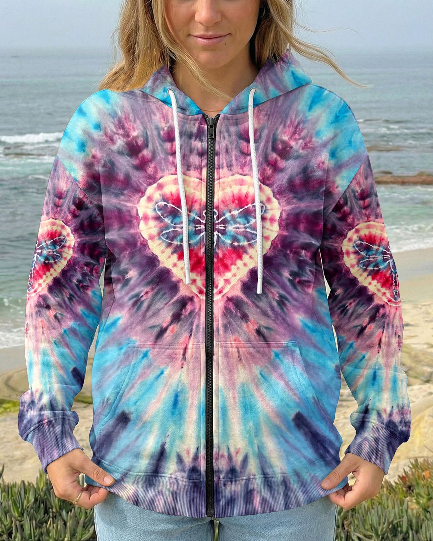 DREAMY DRAGONFLY HEART ALL OVER PRINT - TYPQ0804262