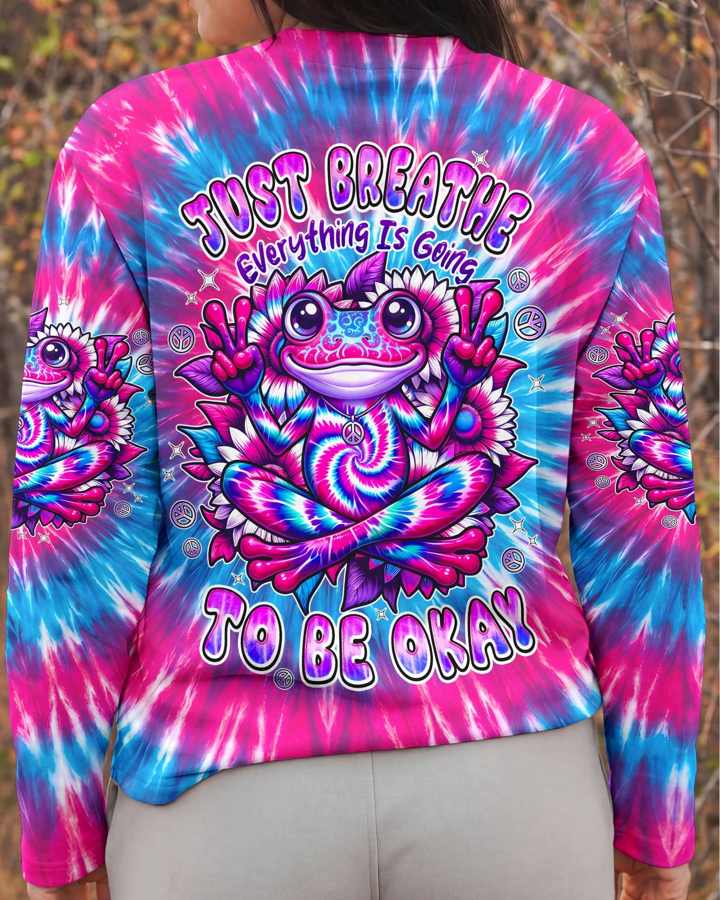 JUST BREATHE FROG ALL OVER PRINT - TYPQ1006262