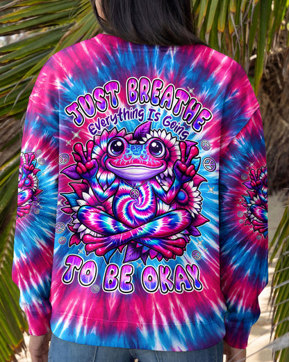 JUST BREATHE FROG ALL OVER PRINT - TYPQ1006262
