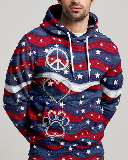 PEACE LOVE PAW ALL OVER PRINT - TYPQ2905261