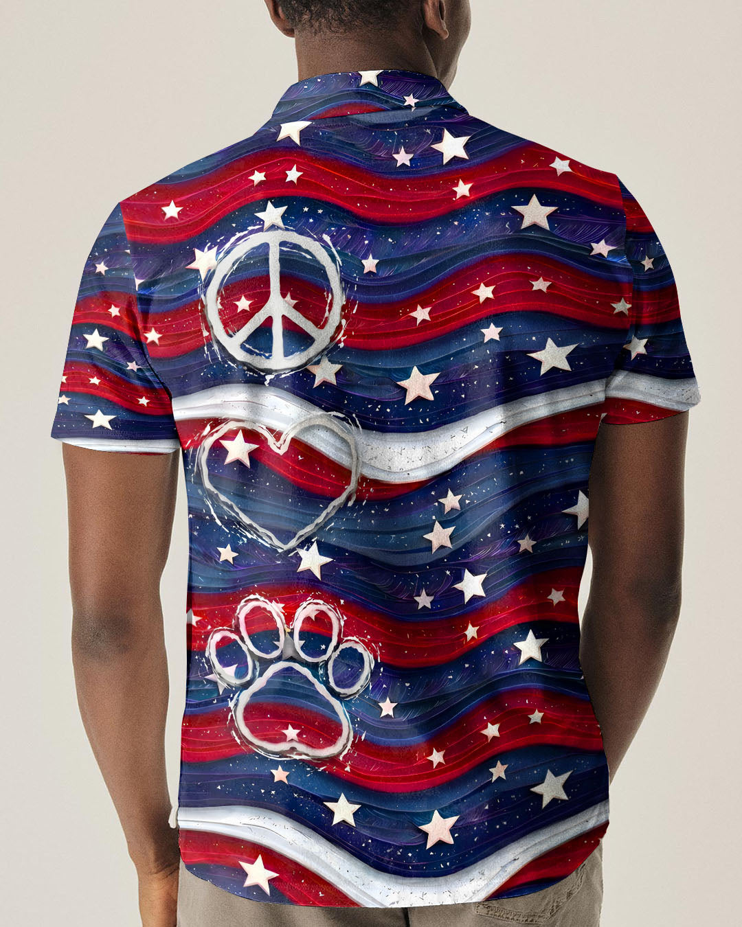 PEACE LOVE PAW ALL OVER PRINT - TYPQ2905261