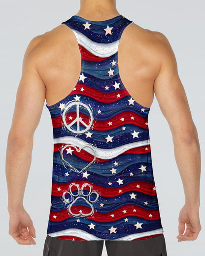 PEACE LOVE PAW ALL OVER PRINT - TYPQ2905261