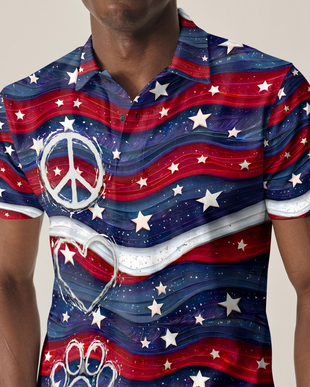 PEACE LOVE PAW ALL OVER PRINT - TYPQ2905261