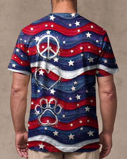 PEACE LOVE PAW ALL OVER PRINT - TYPQ2905261