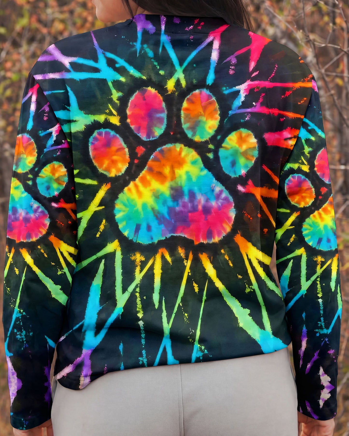 COLORFUL PAW AURA ALL OVER PRINT - TYQY0204261