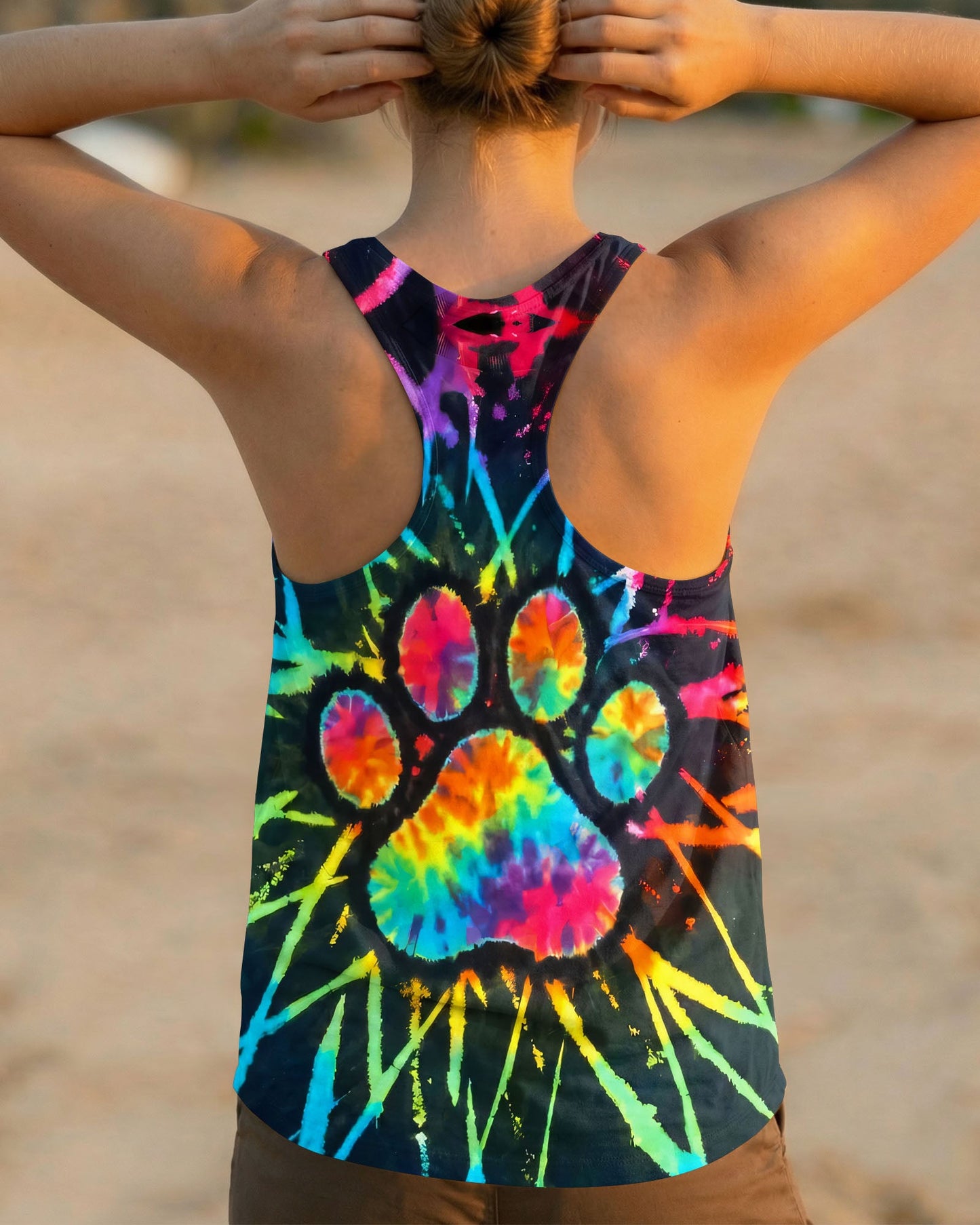 COLORFUL PAW AURA ALL OVER PRINT - TYQY0204261