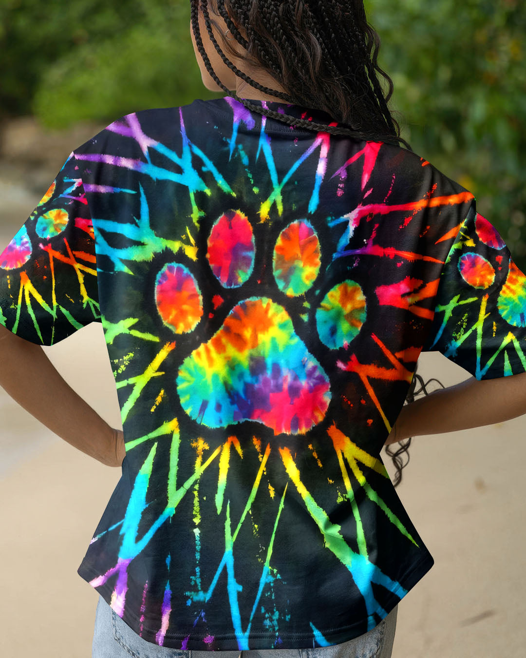 COLORFUL PAW AURA ALL OVER PRINT - TYQY0204261
